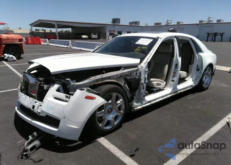 2014 Rolls-Royce Ghost из США, поврежденный, VIN SCA664S52EUX52508